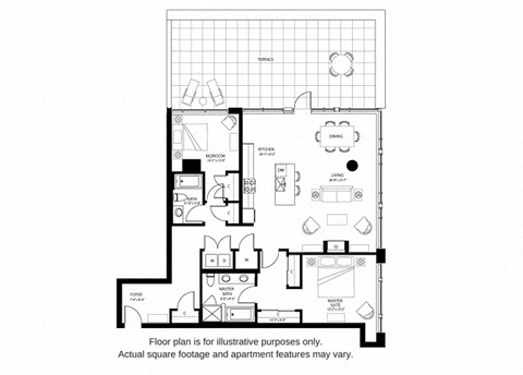 B4 North B4 North floor plan at The Bravern, 688 110th Ave NE, 98004